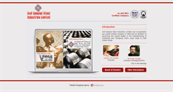 Desktop Screenshot of anilspecialsteel.com
